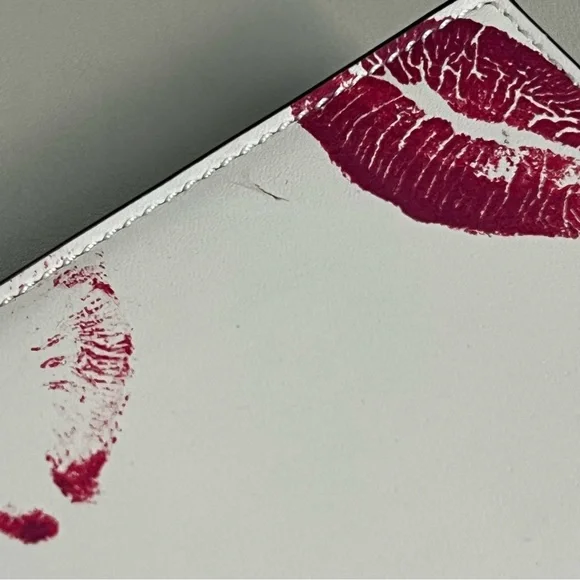 Coach Lip Print Glovetanned Leather Refillable Notebook Cover Journal - Picture 11 of 13